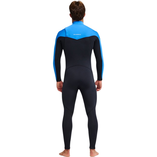 2026 Quiksilver Mens Everyday Sessions 4/3mm Chest Zip Wetsuit 25AW213512 - Palace Blue